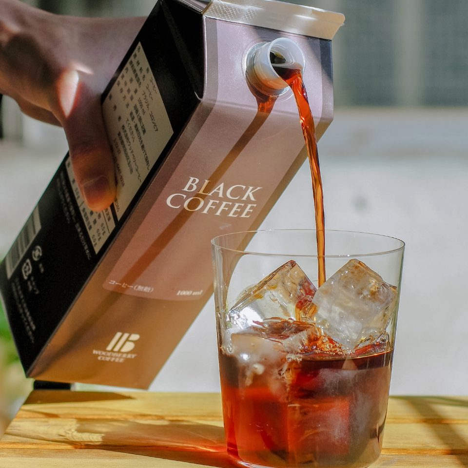 リキッドコーヒー (無糖) 1000ml × 12本