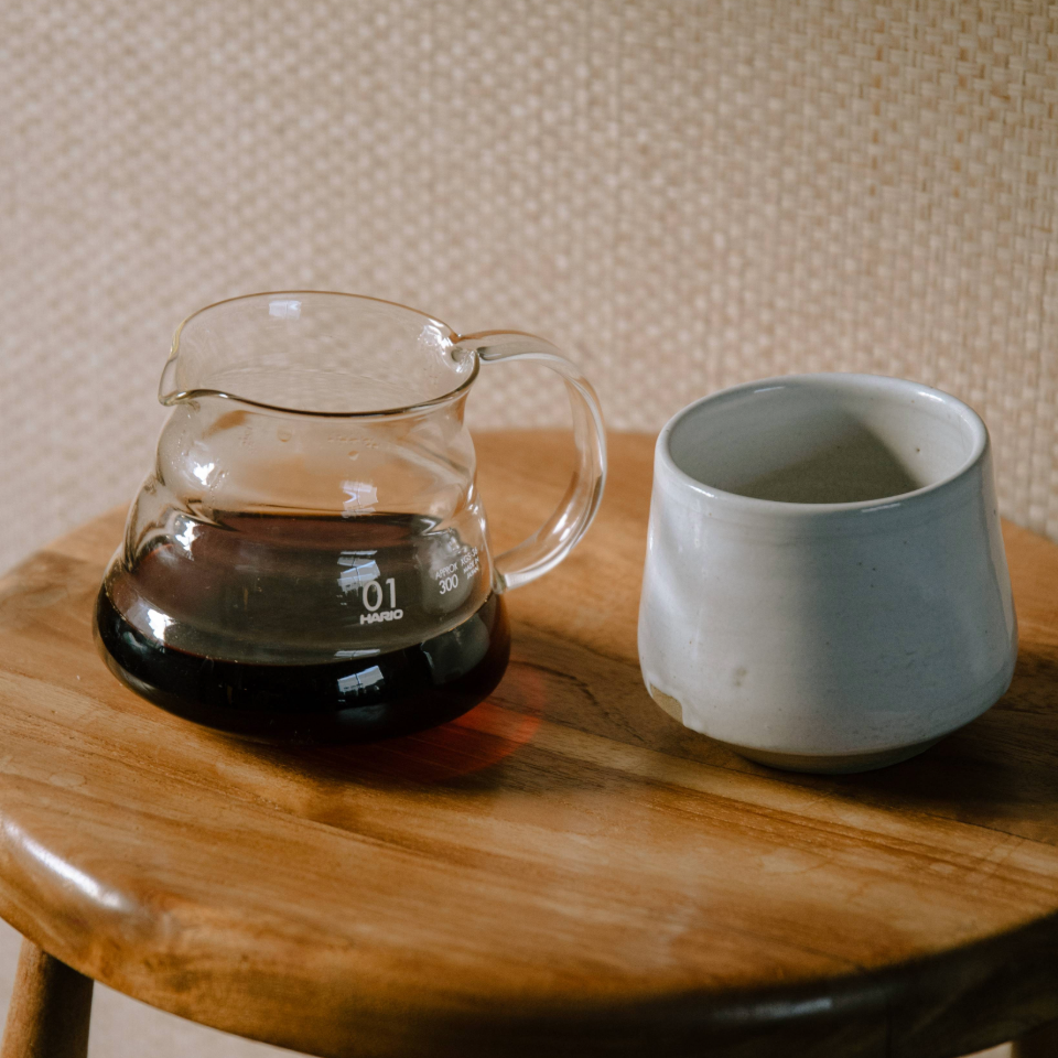 HARIO ハリオ V60 グラスサーバー 360 ml(1-3杯用)