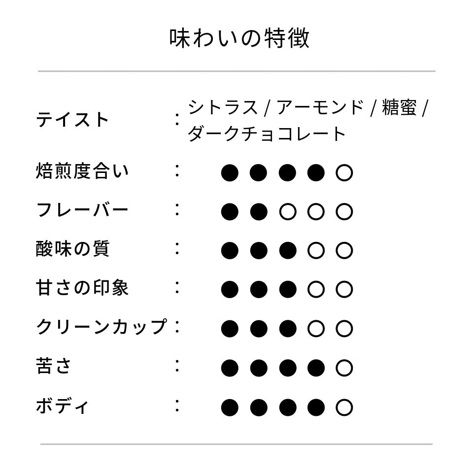 コーヒーバッグ5個セット「DARK BLEND」
