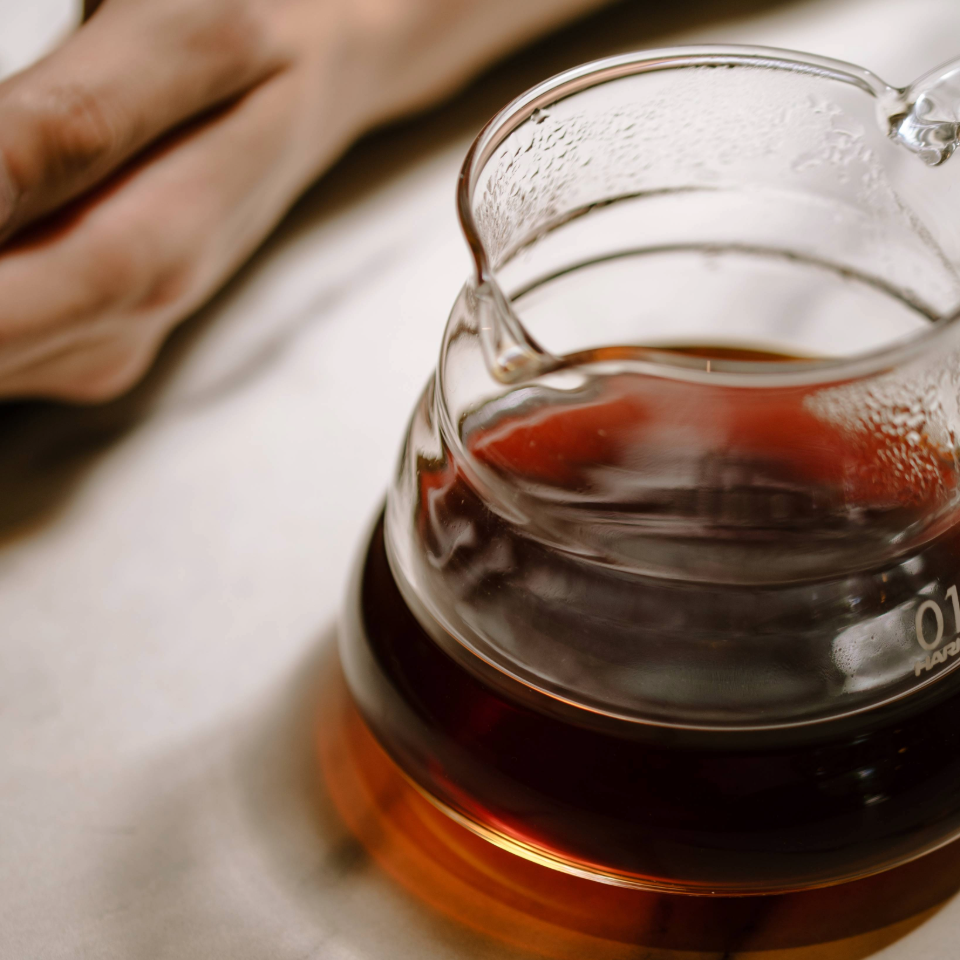 HARIO ハリオ V60 グラスサーバー 600 ml（2-5杯用）