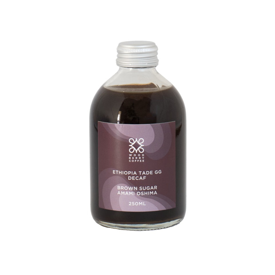 コーヒーシロップ 「エチオピア タデ農園 デカフェ」 (加糖) 250ml