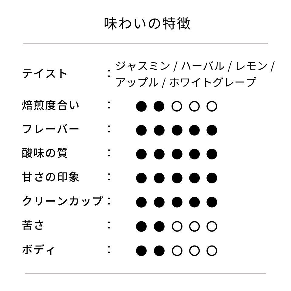 ペルー エル・ミラドール農園 ゲイシャ ウォッシュド