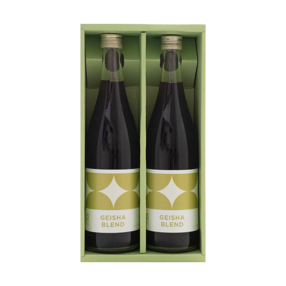 【SALE】リキッドコーヒーギフトボックス【ゲイシャブレンド 2本入り】
