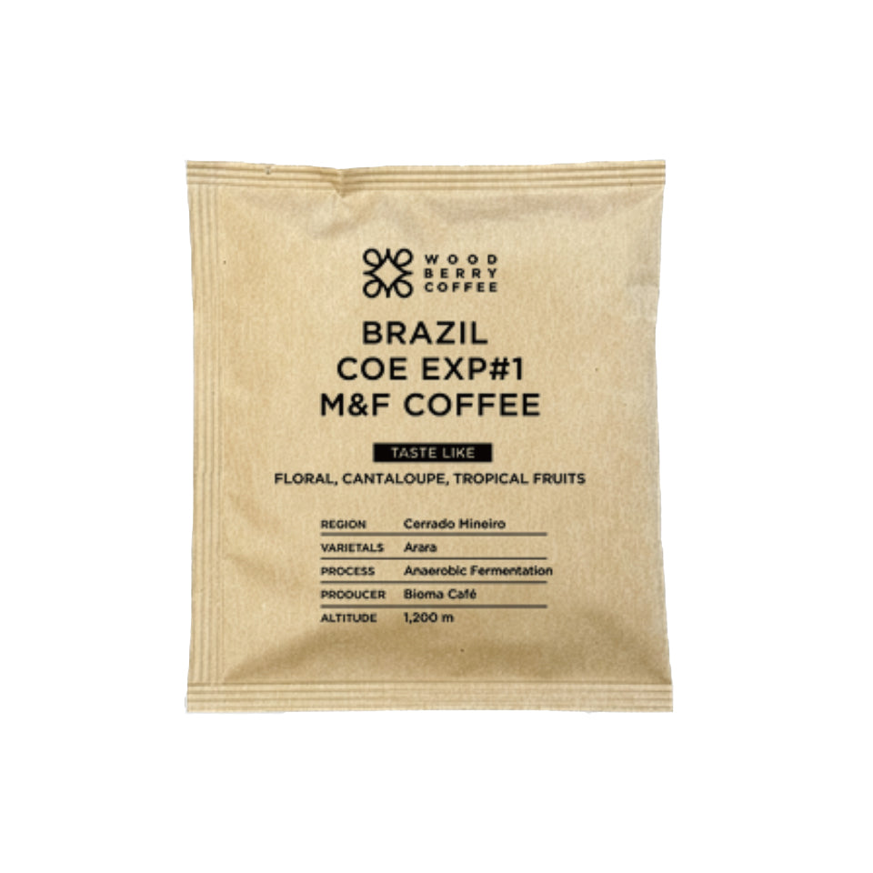 【SALE】コーヒーバッグ「ブラジル M&F COFFEE アララ アナエロビック ナチュラル」