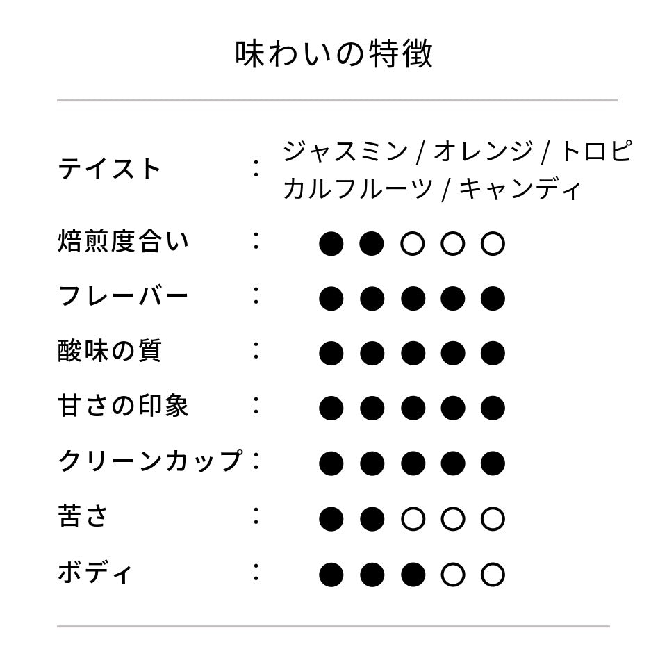 パナマ ヌグオ農園 ゲイシャ ファーメンテッドハニー
