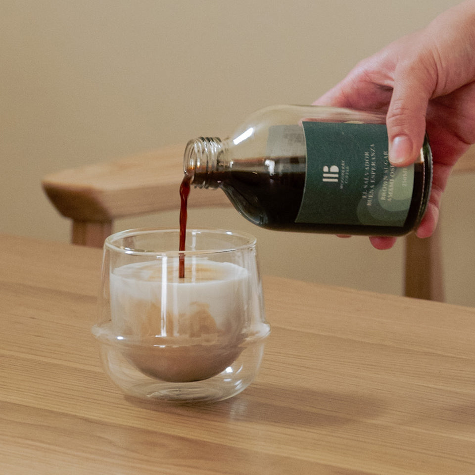 コーヒーシロップ 「エルサルバドル ブエナ・エスペランサ農園」ギフトボックス (加糖) 250ml× 2本入り